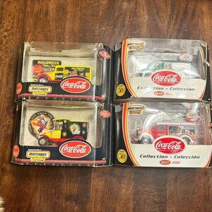 Matchbox Collectibles Coca-Cola Die-Cast Vehicles Collection Lot Of 4